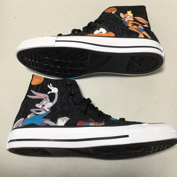 Converse x Space Jam- A New Legacy Chuck Taylor All Star 172485C Black M3.5/W5.5 - Picture 10 of 12
